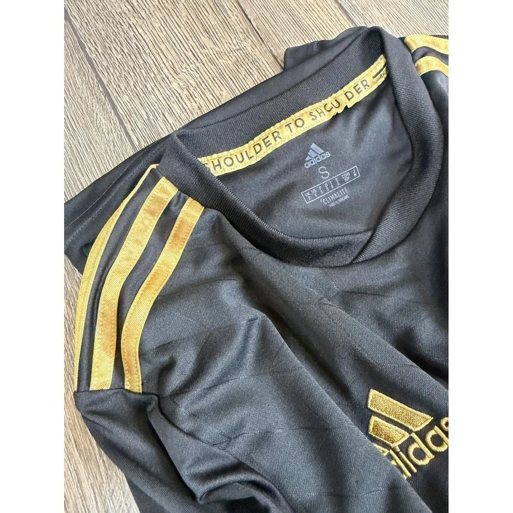 Adidas LAFC Home Jersey Los Angeles Football Club Black Gold Small Soccer MLS